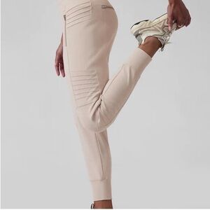 Athleta Women's Beige Venice Moto Joggers M